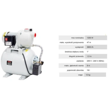 NAC BSE120-19-K hidrofors