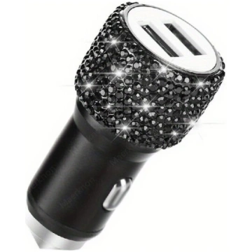 Divkāršais USB Auto Lādētājs Spīdums Ātrs Tālruņa 