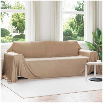 Pleds kamieļu krāsa 350 x 270 cm flīss
