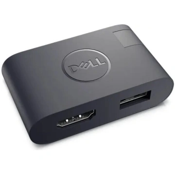 Dell DA20 USB Type-C uz HDMI un USB adapteris meln