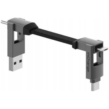Kabel USB Rolling Square Cable set-key ring inChar