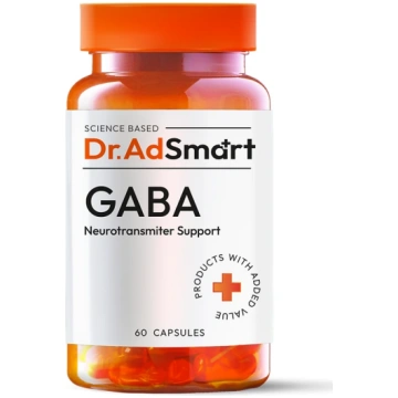 Dr. AD Smart GABA kapsulas, 60 gb