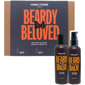 MEN ROCK Beard Duo Oak komplekts, 1 gab
