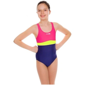 Meiteņu peldkostīms Aqua-SpeedJunior Emily, rozā-v
