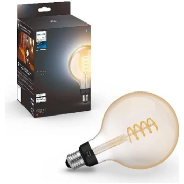 Philips Hue White E27 kvēlspuldze, G125, 550 lm, s