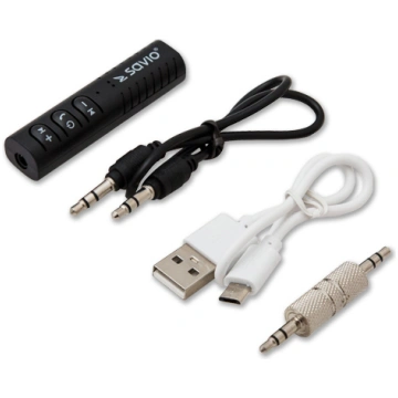 Adapteris Savio Transmiter Audio Receiver 3.5mm TR
