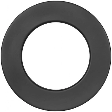Melno dūmvadu sienas rozete JEREMIAS 32373, 55 mm,