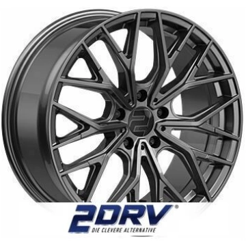 2DRV WH37 (Pelēks) 8.5x20 ET35 5x112 66.6
