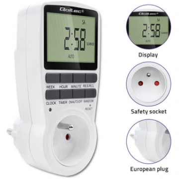 Elektroniskais programmētājs taimeris pc0628 3680w