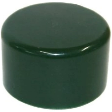 BESK Žoga staba cepure Dia:48mm apaļa, zaļa