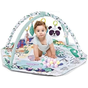Baby Game Mate meitenēm, Baby Gym spēļu paklājs, i