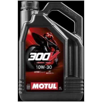 Motul 112548 - 300VFLROAD RACING10W30 4L Ester Cor