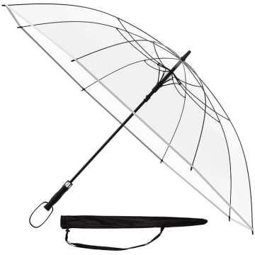 Sternenfunke Lietussargs XXL 130 cm caurspīdīgs, c
