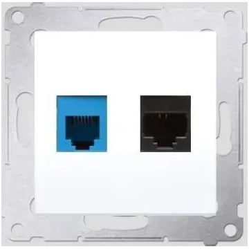 Kontakt-Simon Telecommunication socket Simon54 RJ4