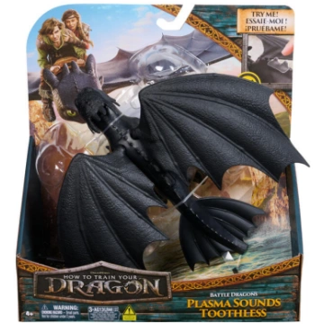 DRAGONS Intekatīva rotaļlieta Pūķis ar skaņām (607