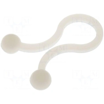 Cable clips | 7.6÷10.2mm | polyamide | natural ESS