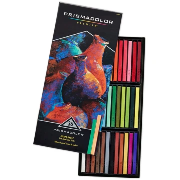 Set of 36 Prismacolor Nupastel pastels