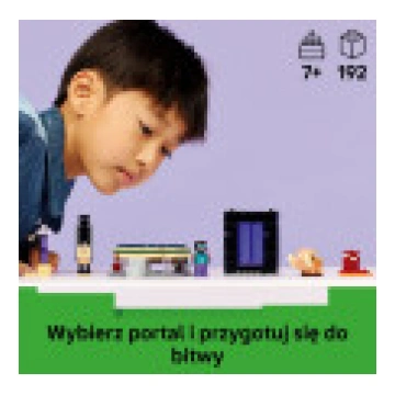 LEGO Minecraft ceļojums caur portālu Nether and En