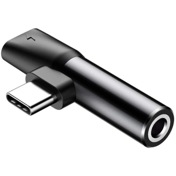 Baseus L41 90° USB-C/USB-C & 3.5mm Jack Adapter (C