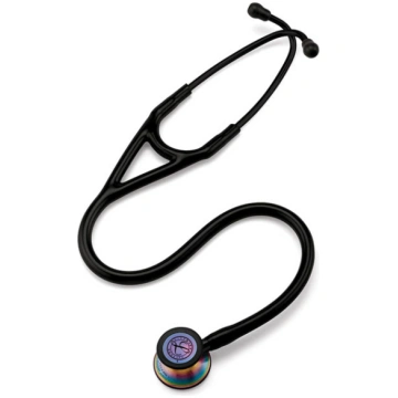 Fonendoskops Littmann Cardiology IV, melns, ar var
