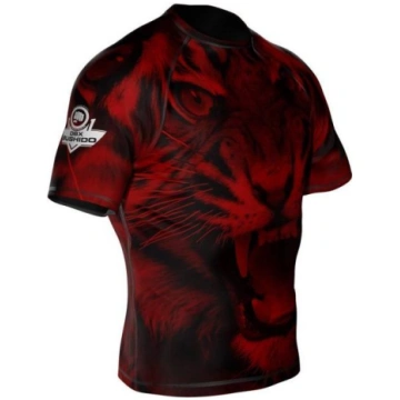 The "Leone" compression Rashguard shirt is made of