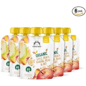 Amazon zīmols: Mama Bear Squeeze – bioloģiskie ābo