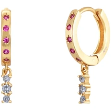 LILA MINI HOOPS PRE-ORDINE ester & co