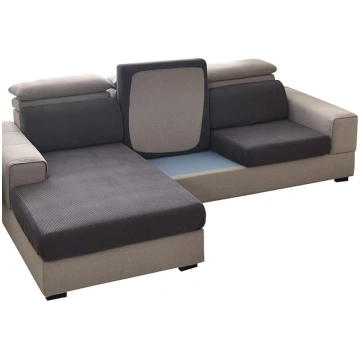 Sofa Seat Cushion Cover, Stretch Cushion Cover, Ja