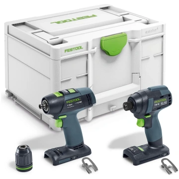 Festool Skrūvgriežu un urbju komplekts TID 18 Basi