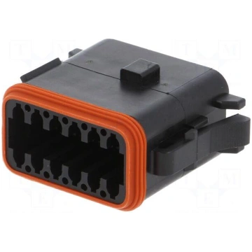 Connector: wire-wire | AT | plug | female | PIN: 1