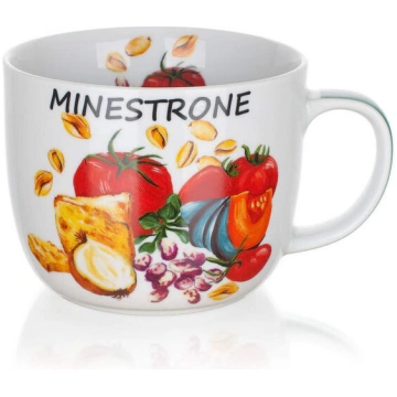 Zupas krūze 730ml “Zupa MINESTRONE” Banquet