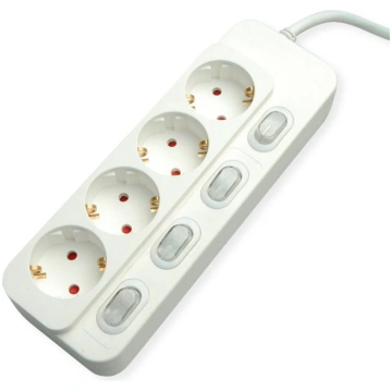 VALUE - power strip - 3600 Watt 19.99.0942 Secomp