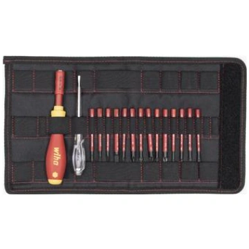 wiha Screwdriver with bit holder electric slimVari