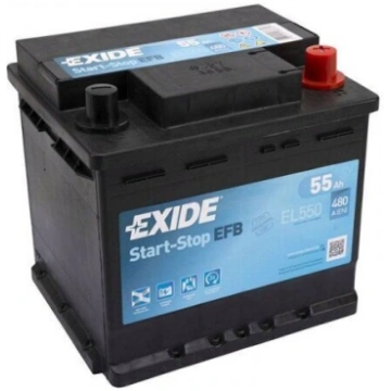 Akumulators Exide 55 Ah 480 A EN 12V