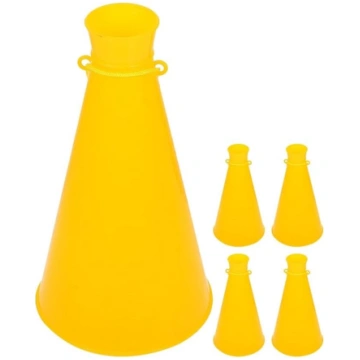 Toddmomy 5 gabalu megafons no vieglas plastmasas, 