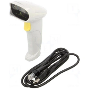 Barcode scanner | Interface: USB | white | 1D QOLT