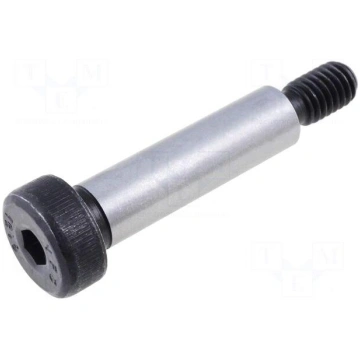 Shoulder screw | Mat: steel | Thread len: 11mm | T