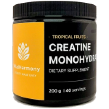 VITALHARMONY Creatine Monohydrate Mango uztura bag