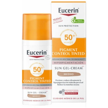 Saules bloķēšanas līdzeklis Eucerin Medium SPF 50+