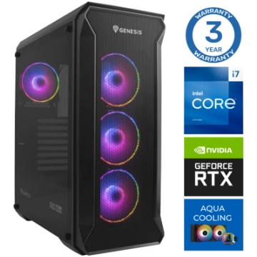 INTOP AQUA i7-14700F 32GB DDR5 1TB M.2 NVMe SSD RT