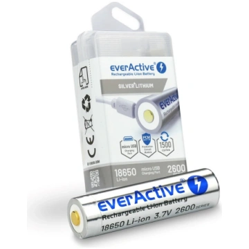 Akumulators everActive 18650 3,7 V Li-ion 2600 mAh