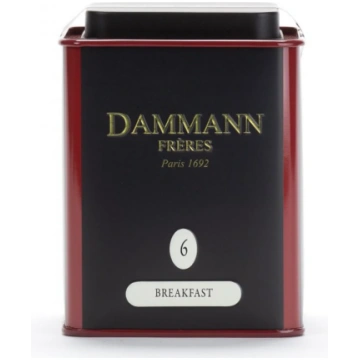 Tēja beramā HOME Breakfast - 6 melnā tēja 100g Dam