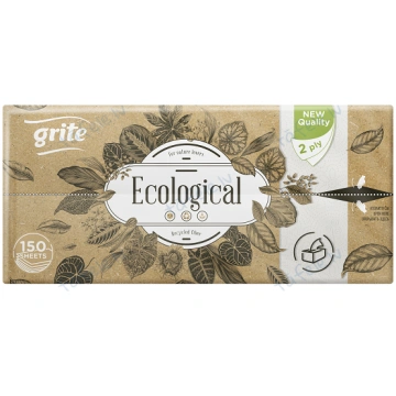 GRITE Salocītie papīra dvieļi Ecological 150gab, 2