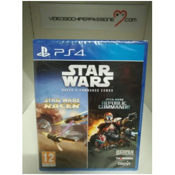 STAR WARS RACER E COMMANDO COMBO PS4 (665788701087