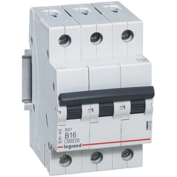 RX3 Automātiskais slēdzis 3P B 16A LEGRAND EB13576