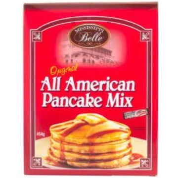 Pankūkas MISSISSIPPI BELLE Amerikāņu stila 454g