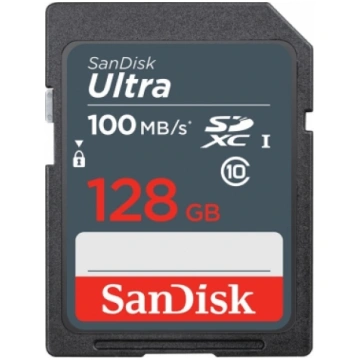SanDisk Ultra memory card 128 GB SDXC UHS-I SDSDUN