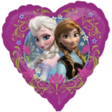 Frozen Love heart folija gaisa balons 45 CM