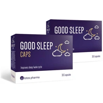 2x Good Sleep Caps, 30 kapsulas