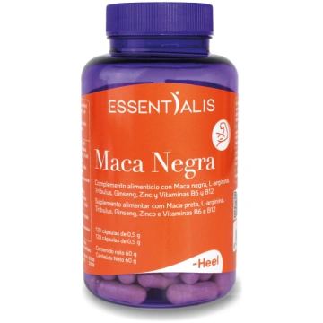 Essentialis Black Maca 120 Capsules Heel
